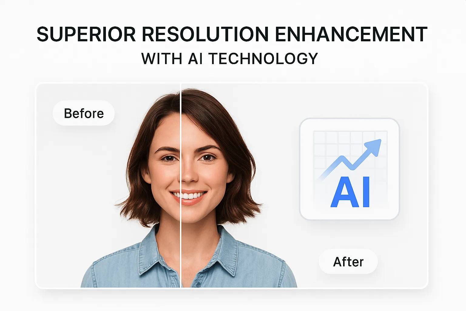 AI Image Upscaler resolution enhancement