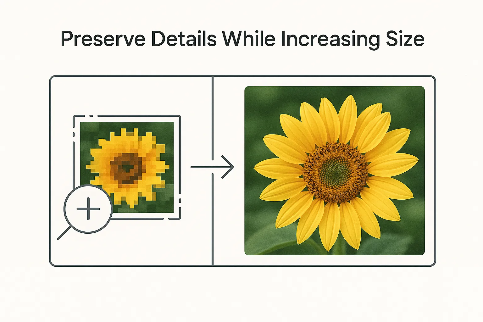 AI Image Upscaler photo restoration